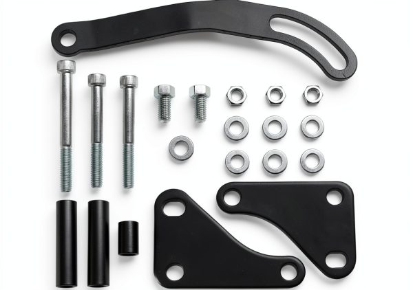 Adorish Power Steering Pump Bracket Kit for GM SB Chevy-4