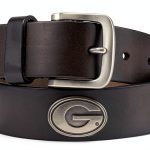 Golf Belt UGA-BOLP-BRW-46 Unisex Adult Buckle Closure-0