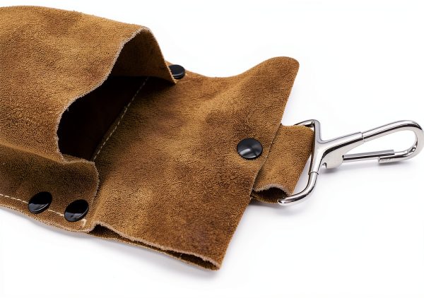 Fox Alloy Brown Leather Welding Rod Bag Snap-3