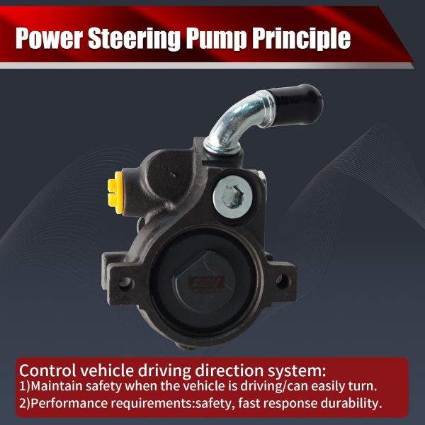 MACAX Power Steering Pump Metal Automatic Replacement-3