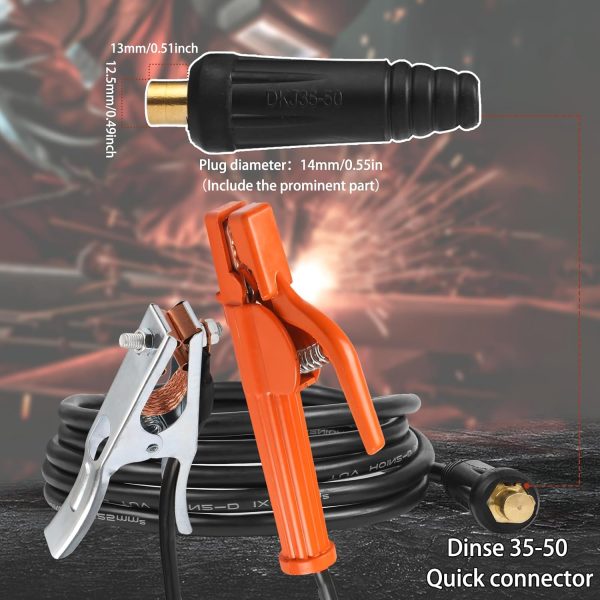 Arc Welding Electrode Holder by JIAONE 1.5+3M-2