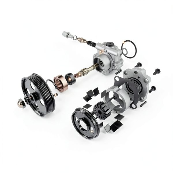 Ford Power Steering Pump A-Premium Brand New-3