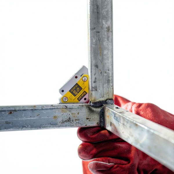 TOOLIOM Welding Magnet U‑Shape 25lb Hand Powered-3