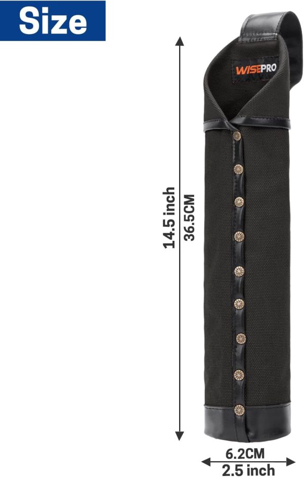 Welding Rod Holder Black Canvas WISEPRO-1