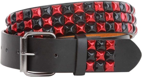 Genuine Leather Women's Golf Belt Black Large-1