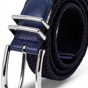 Elastic Golf Belt SNCEAW Stretch Woven for Men-0