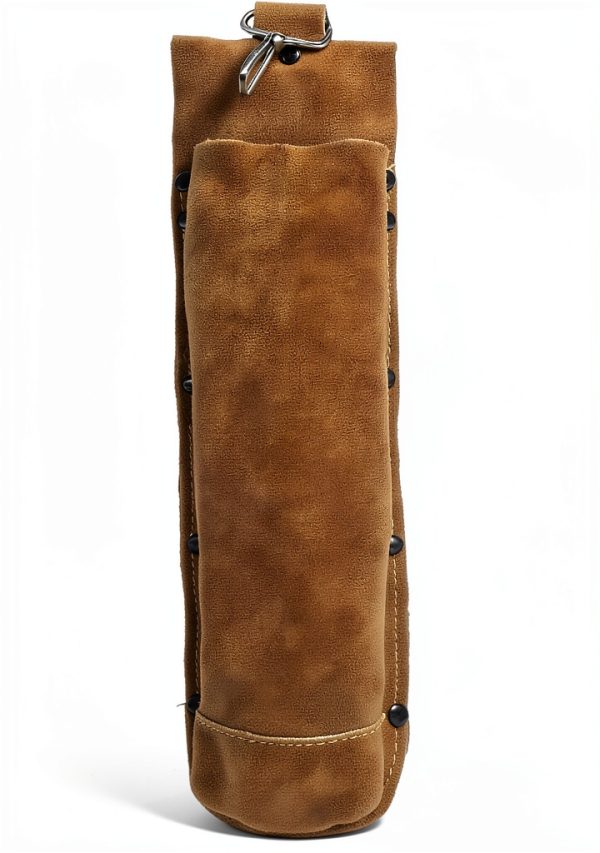 Fox Alloy Brown Leather Welding Rod Bag Snap-0
