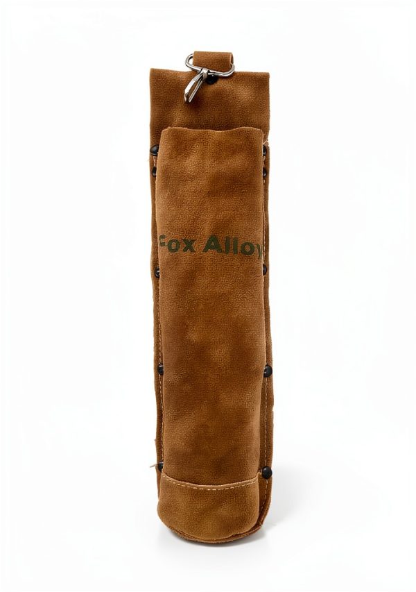 Fox Alloy Brown Leather Welding Rod Bag Snap-2