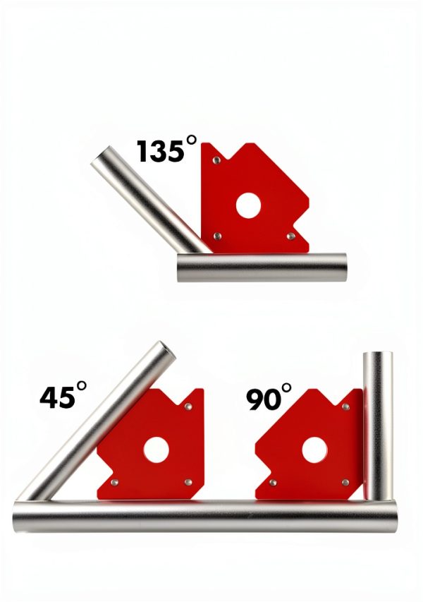 MANUSAGE Welding Magnet Holder 25lb Red Black-2