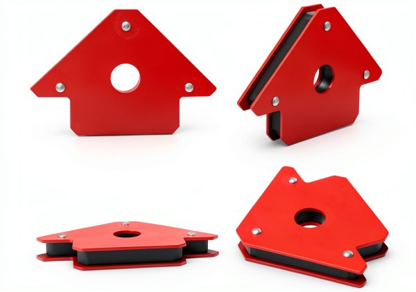 MANUSAGE Welding Magnet Holder 25lb Red Black-4