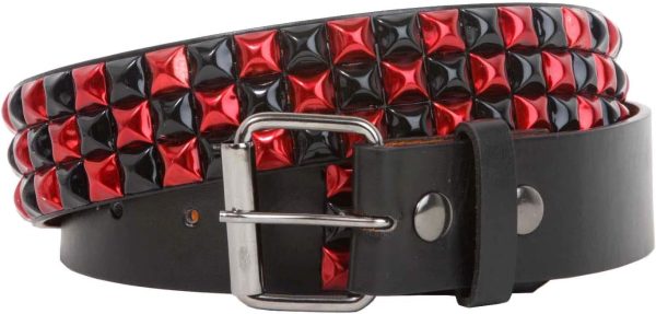 Genuine Leather Women's Golf Belt Black Large-2
