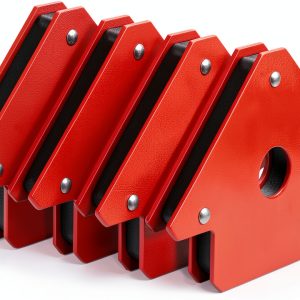 MANUSAGE Welding Magnet Holder 25lb Red Black-0