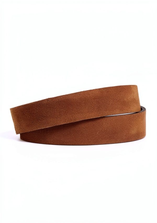 Brown Wood Suede Golf Belts by rag & bone-2