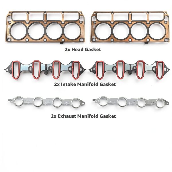 Armker 5.3L Chevy GMC Gasket Set Multi‑Layer Steel MLS Head Gasket Kit-7