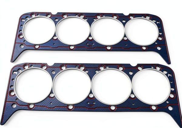 SHLPDFM Small Block Chevy Gasket Set 12‑Piece Perforated Steel Core-3