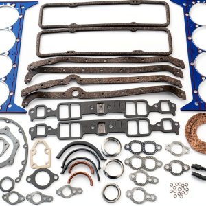 SHLPDFM Small Block Chevy Gasket Set 12‑Piece Perforated Steel Core-0