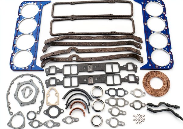 SHLPDFM Small Block Chevy Gasket Set 12‑Piece Perforated Steel Core-0