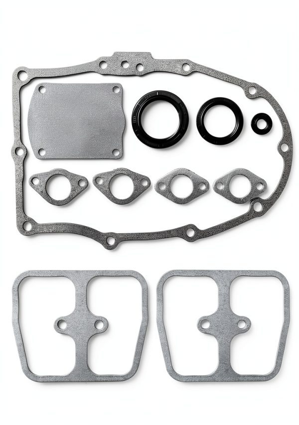 AUGXparts Chrome Valve Cover Gasket Set for Kawasaki FH Series Engine-0