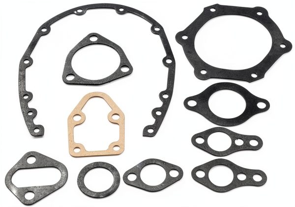 SHLPDFM Small Block Chevy Gasket Set 12‑Piece Perforated Steel Core-1