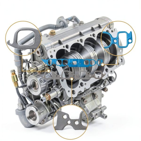 BBC Big Block Chevy Gasket Set by PartsFlow with Premium Valve Seals-5