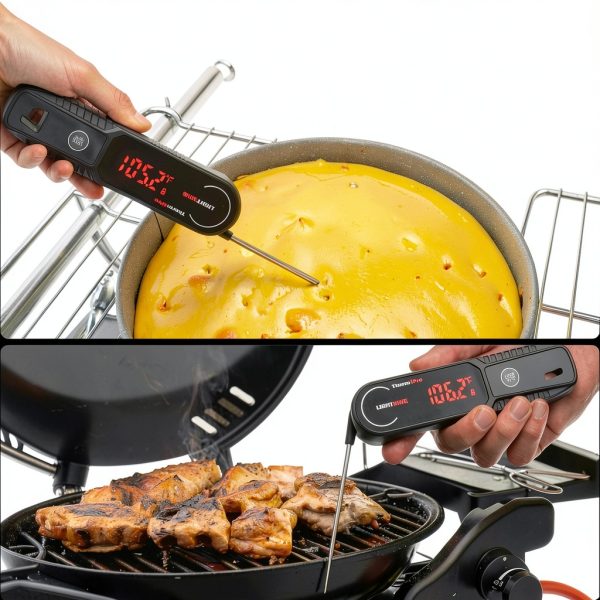 ThermoPro Lightning 1-Second Read Meat Thermometer Rotating-6