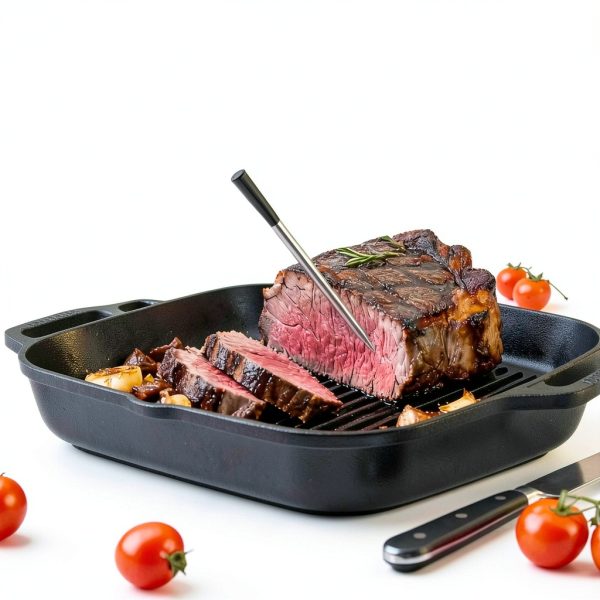 Smart Wireless Meat Thermometer LPSUK 2-Probe Digital Bluetooth IP67-4