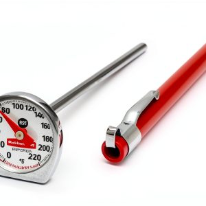 Rubbermaid Instant Read Food Thermometer Pocket Size Red FGTHP220DS-0