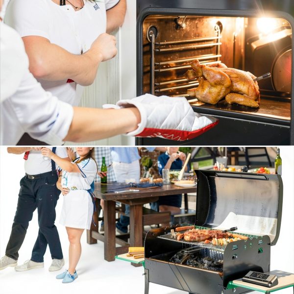 Wireless Smart Meat Thermometer HongKang Tech Dual-Probe 500FT Remote-6