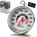 Oven Thermometer CloudHand 3‑inch Dial, Heat‑Resistant Steel 150‑600°F-0