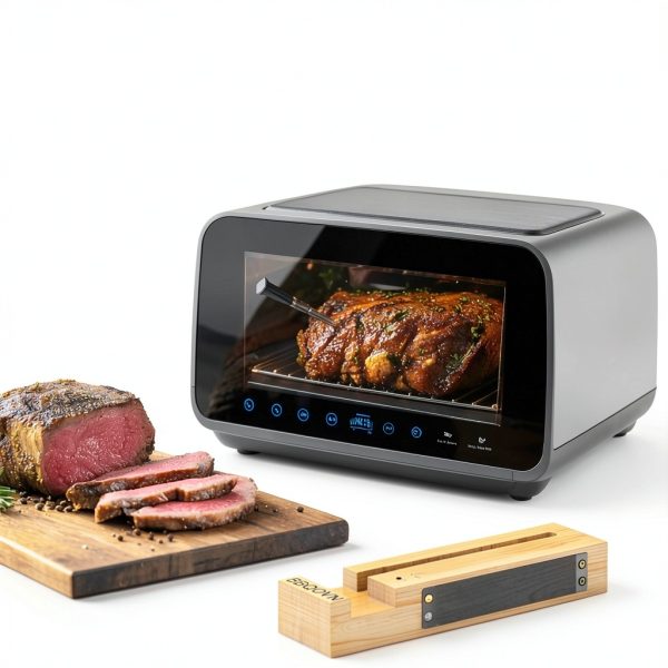 WiFi Sub-1G Meat Thermometer BBQOVN 7 NIST Sensors Unlimited Black-2