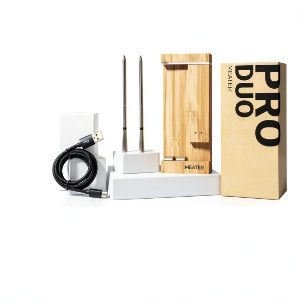 MEATER Pro Duo Wireless Smart Meat Thermometer 1000°F Heat Dual Probes-8