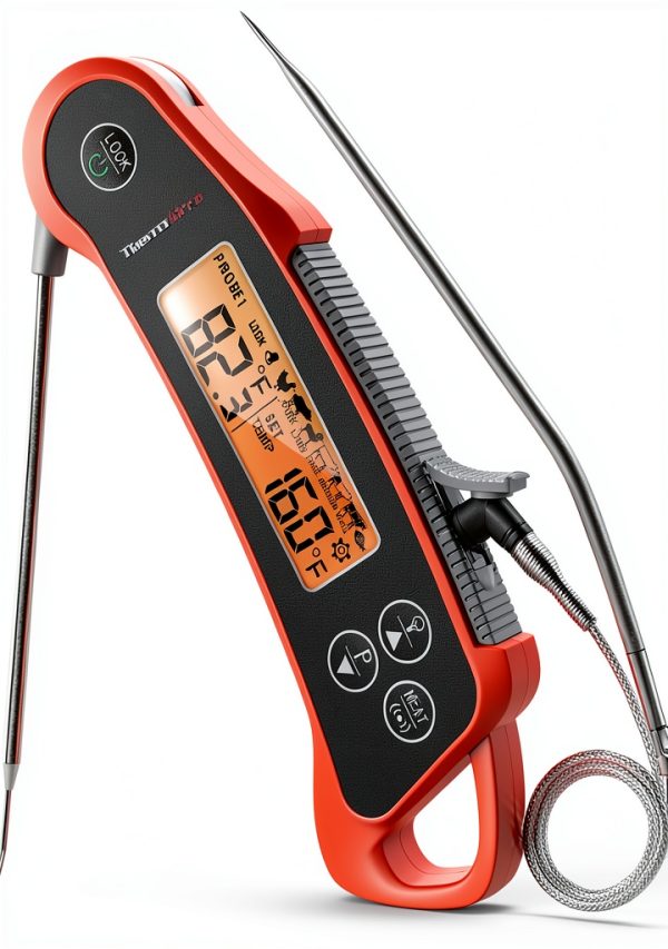 ThermoPro TP710 Meat Thermometer 2-in-1 Dual Probe Waterproof-0