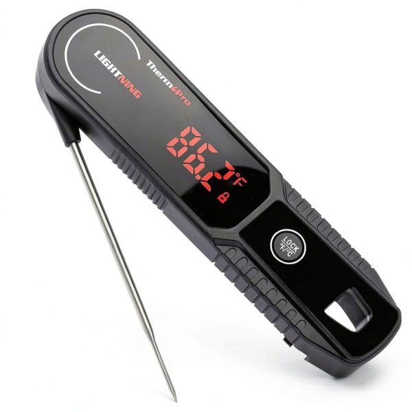 ThermoPro Lightning 1-Second Read Meat Thermometer Rotating-0
