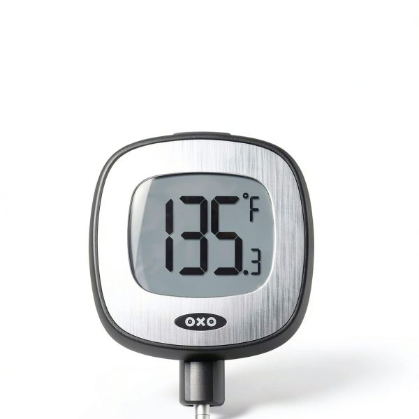Digital Instant Read Thermometer OXO Grips Chef Precision Pivot Head-2
