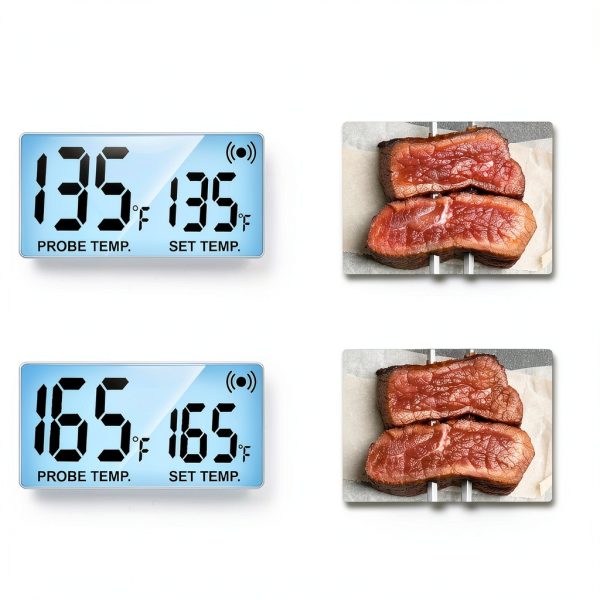Meat Thermometer Alpha Grillers UM3058 Digital Probe - 7 USDA Temps-3