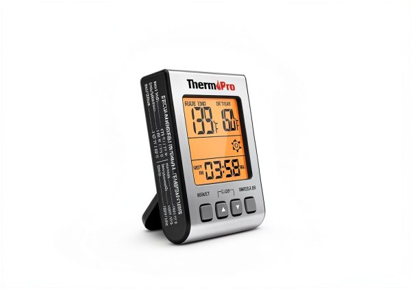 ThermoPro TP16S Digital Meat Thermometer for Cooking and Grilling, BBQ Food Thermometer with Backlight and Kitchen Timer, Grill Temperature Probe Thermometer for Smoker, Barbecue, Oven, Baking,Oil-4